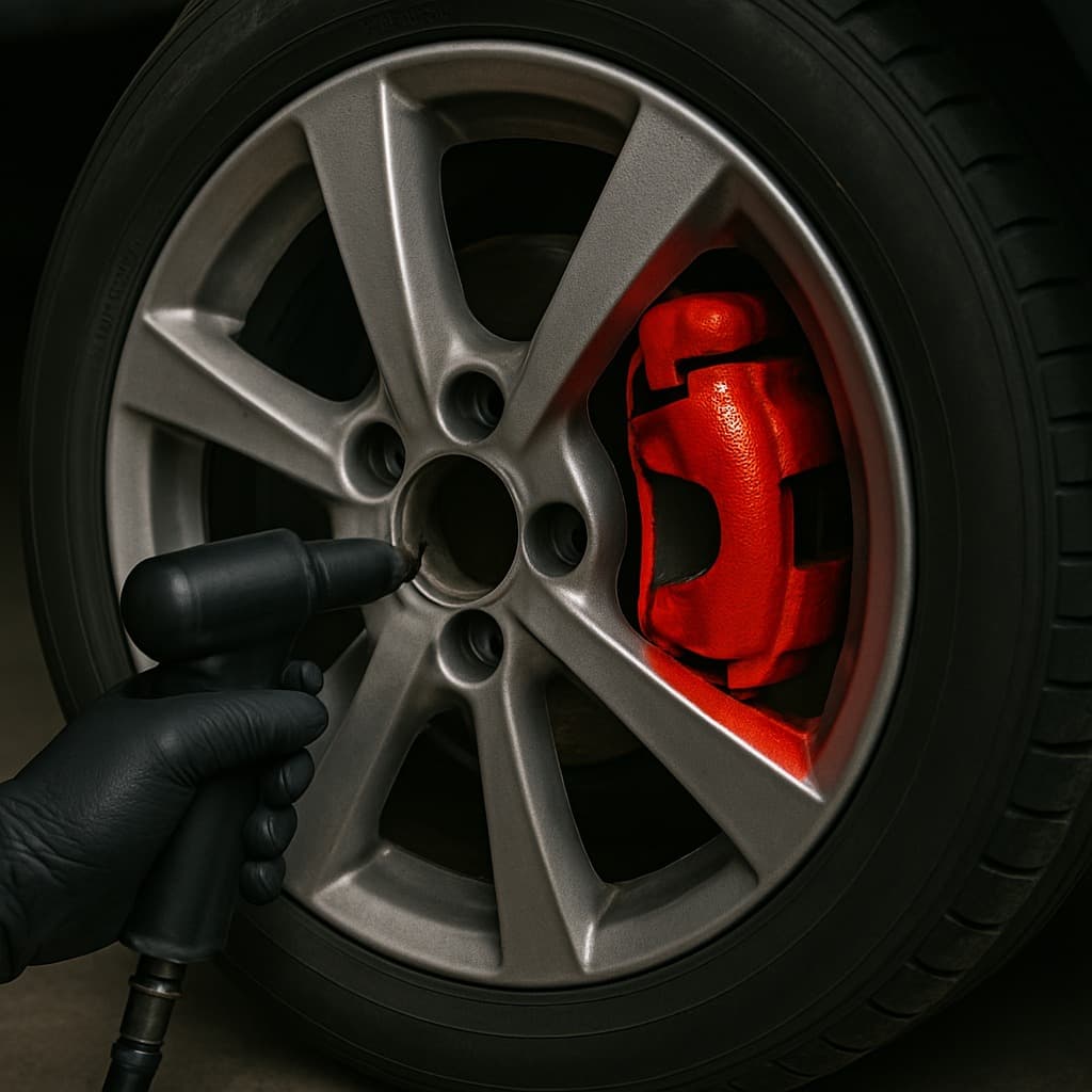 Brake Caliper Colour Change